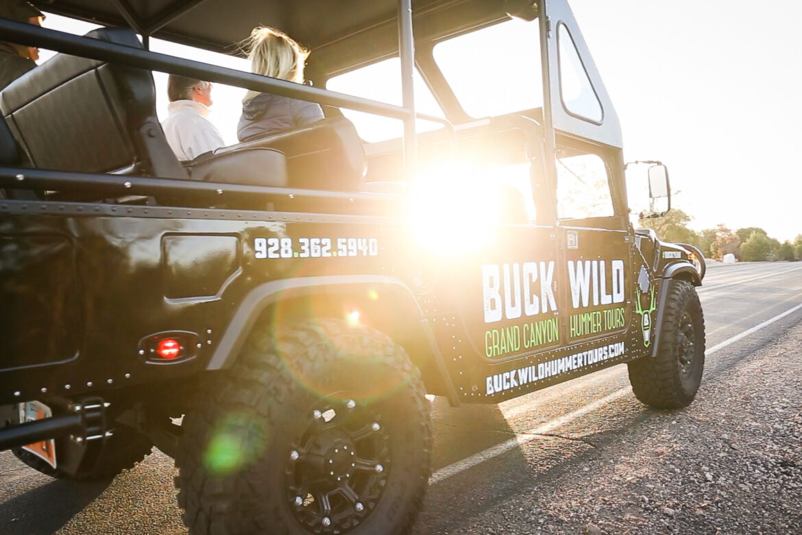 BUCK WILD HUMMER TOURS LAUNCHES AT THE GRAND CANYON