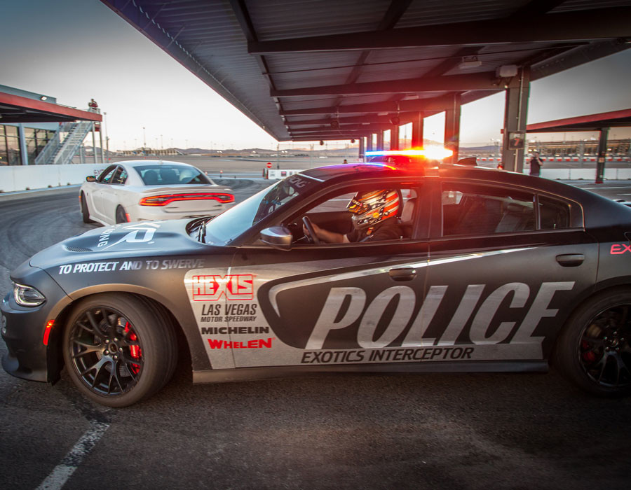EXOTICS RACING OFFERING POLICE CAR RIDEALONGS