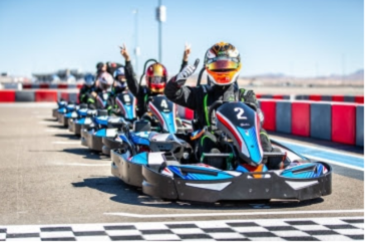VEGAS SUPERKARTS ADDS NEW JUNIOR GO-KARTS  ENABLING KIDS AGE EIGHT THROUGH 14 TO DRIVE  