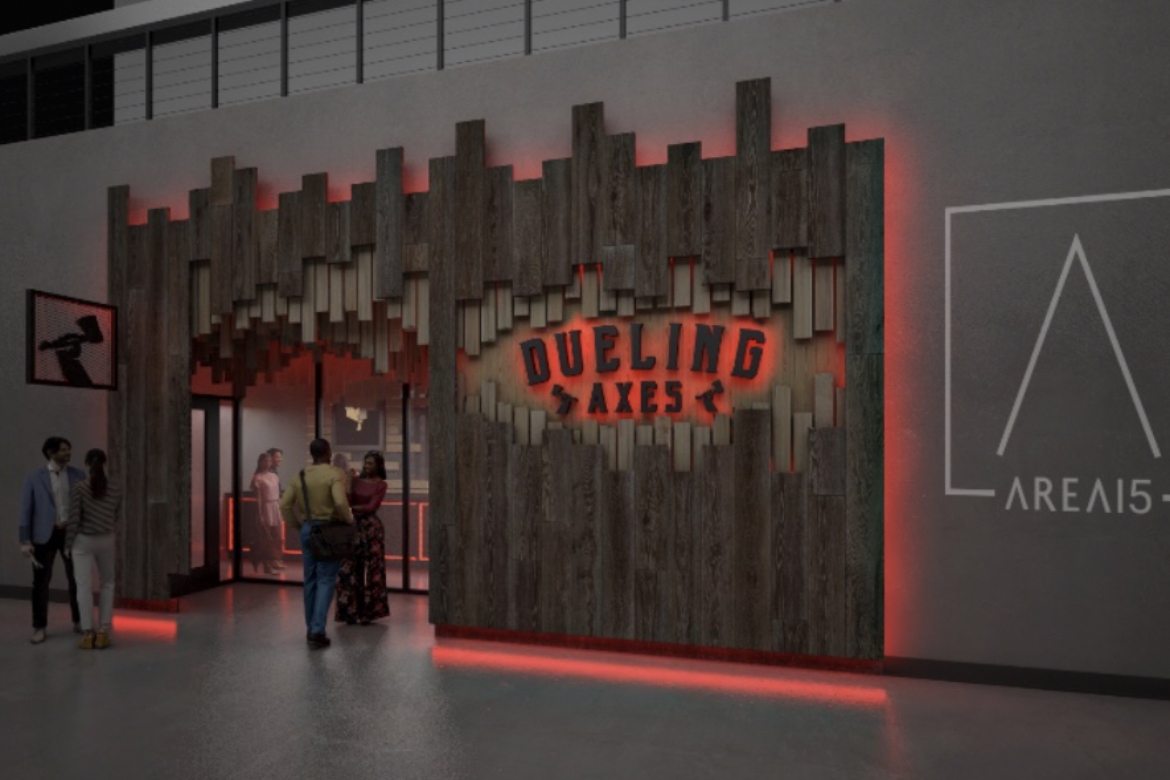 DUELING AXES JOINS AREA15’S EVOLVING COLLECTION OF INTERACTIVE EXPERIENCES