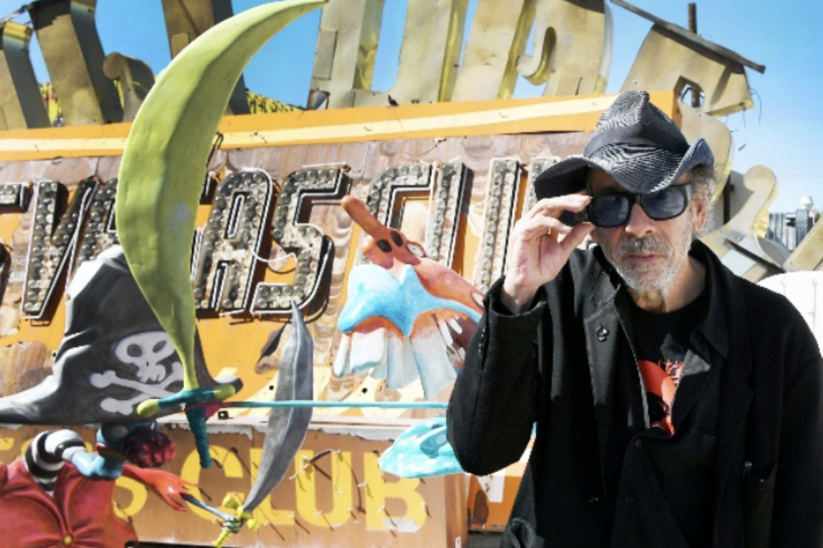 LOST VEGAS: TIM BURTON @ THE NEON MUSEUM, PRESENTED BY THE ENGELSTAD FOUNDATION, NOW OPEN