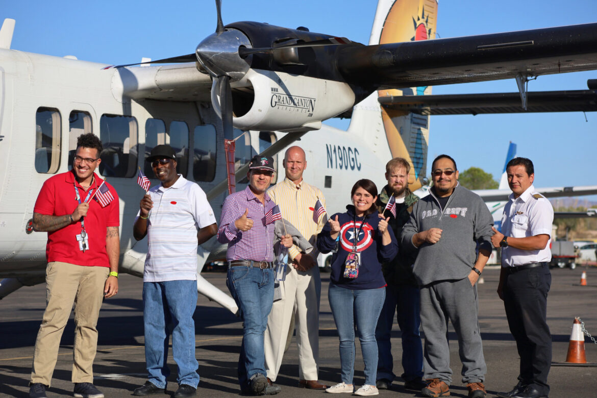 GRAND CANYON SCENIC AIRLINES’ VETERANS DAY FLIGHT