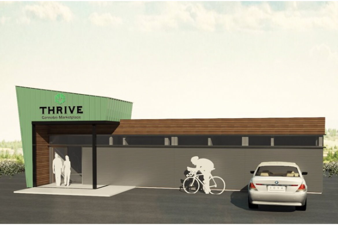 THRIVE CANNABIS MARKETPLACE TO OPEN  CARLIN, NEVADA’S FIRST DISPENSARY
