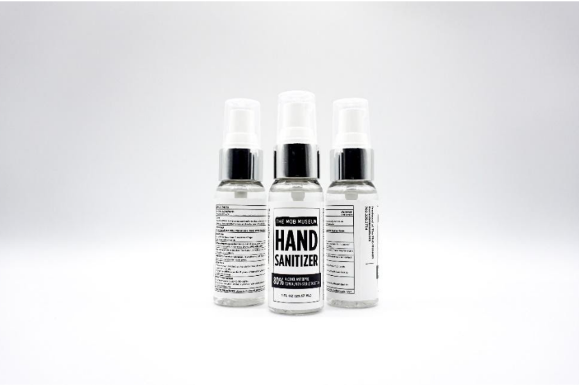 THE MOB MUSEUM ADDS HAND SANITIZER PRODUCTION, DONATED TO LOCAL NON-PROFITS 