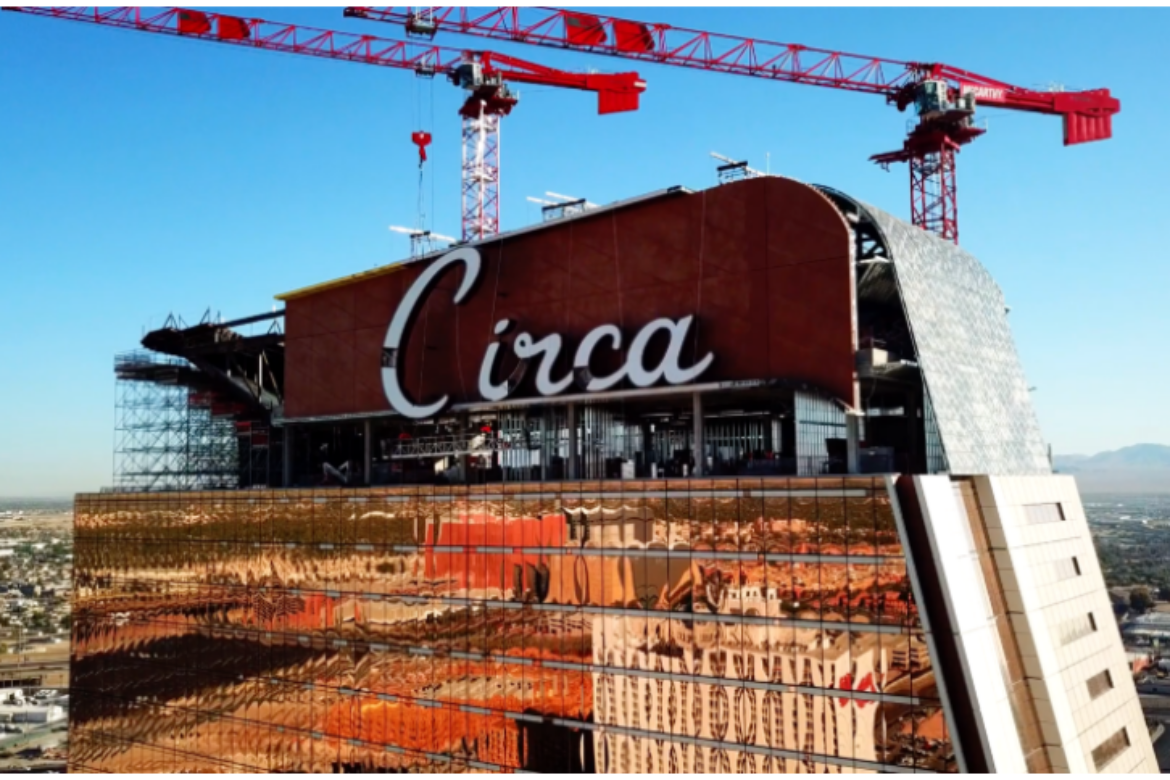 CIRCA RESORT & CASINO COMPLETES INSTALLATION OF FIRST EXTERIOR SIGN 