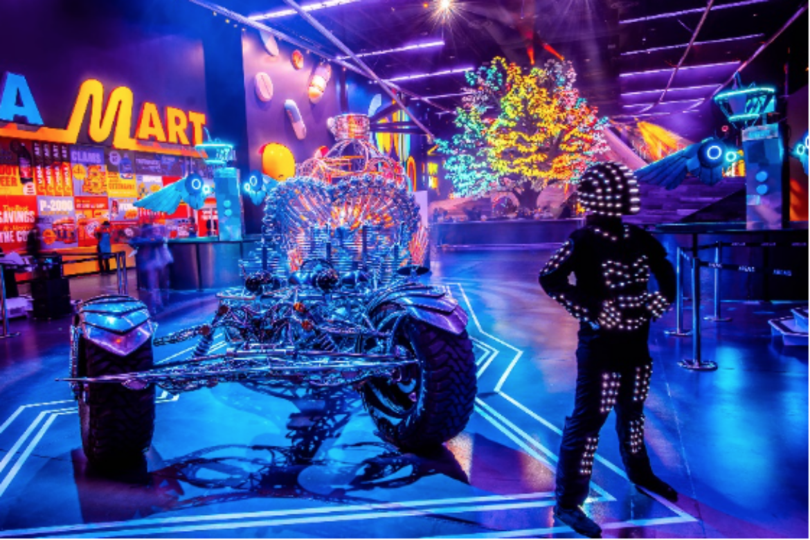 AREA15, WORLD’S FIRST PURPOSE-BUILT ART, ENTERTAINMENT COMPLEX, NOW OPEN