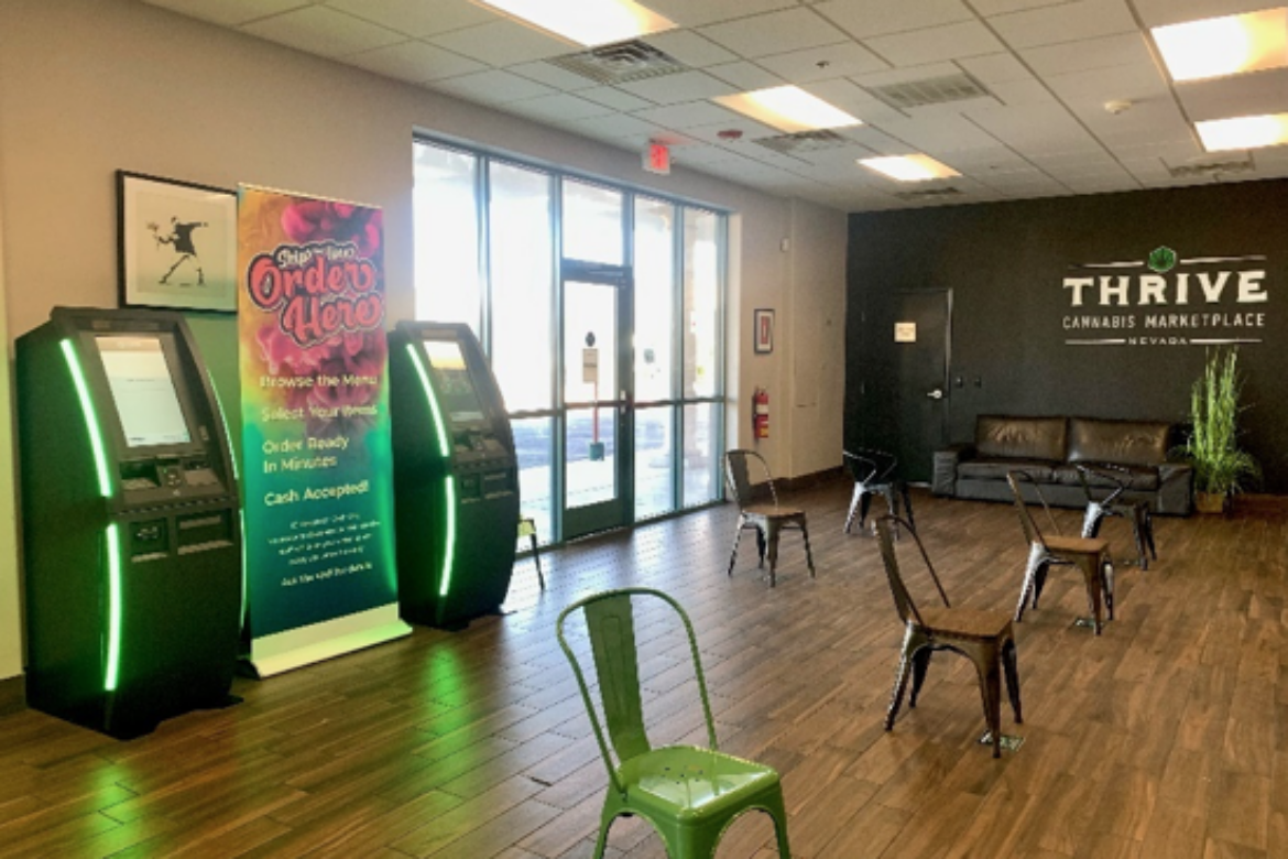 THRIVE LAUNCHES COCOON SELF-SERVICE KIOSKS AT NORTH LAS VEGAS LOCATION