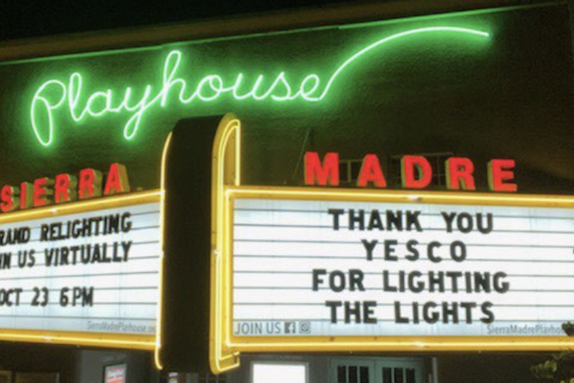 YESCO COMPLETES RESTORATION OF HISTORIC MARQUEE