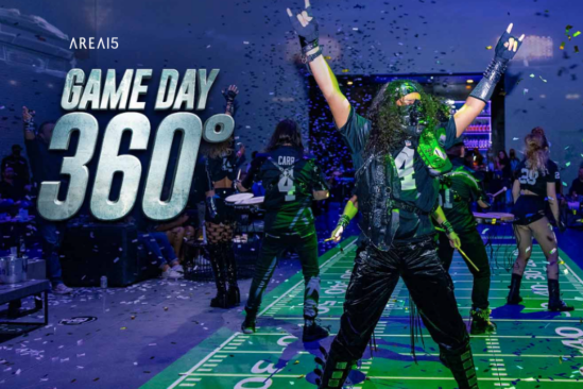 AREA15 INVITES GUESTS TO EXPERIENCE “GAME DAY 360,” FEB. 7