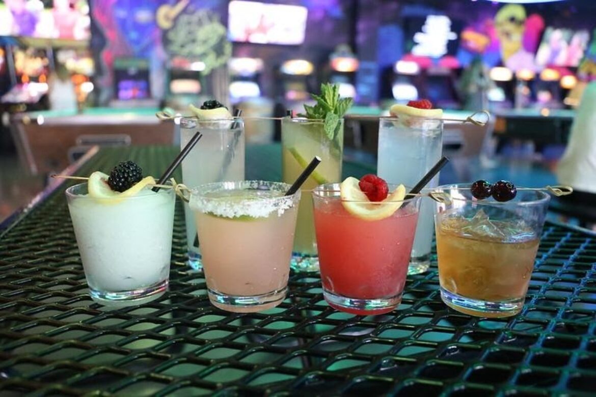 EMPORIUM ARCADE BAR LAS VEGAS ANNOUNCES NEW  DRAFT COCKTAILS AND SLUSHIES MENU