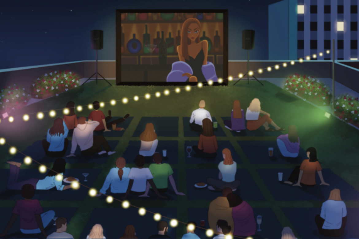 HIDDEN CINEMA ROOFTOP MOVIE EXPERIENCE POPS UP IN DOWNTOWN LAS VEGAS