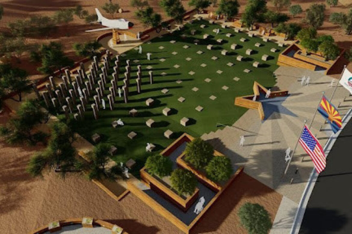 YESCO INSTALLS FIELD OF HONOR FOR THE CITY OF CHANDLER IN ARIZONA