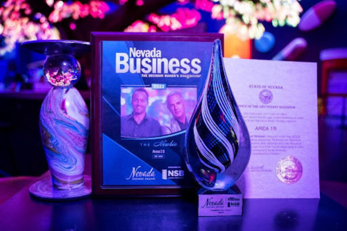 AREA15 RECEIVES BUSINESS AWARD AND MAYOR’S URBAN DESIGN AWARD
