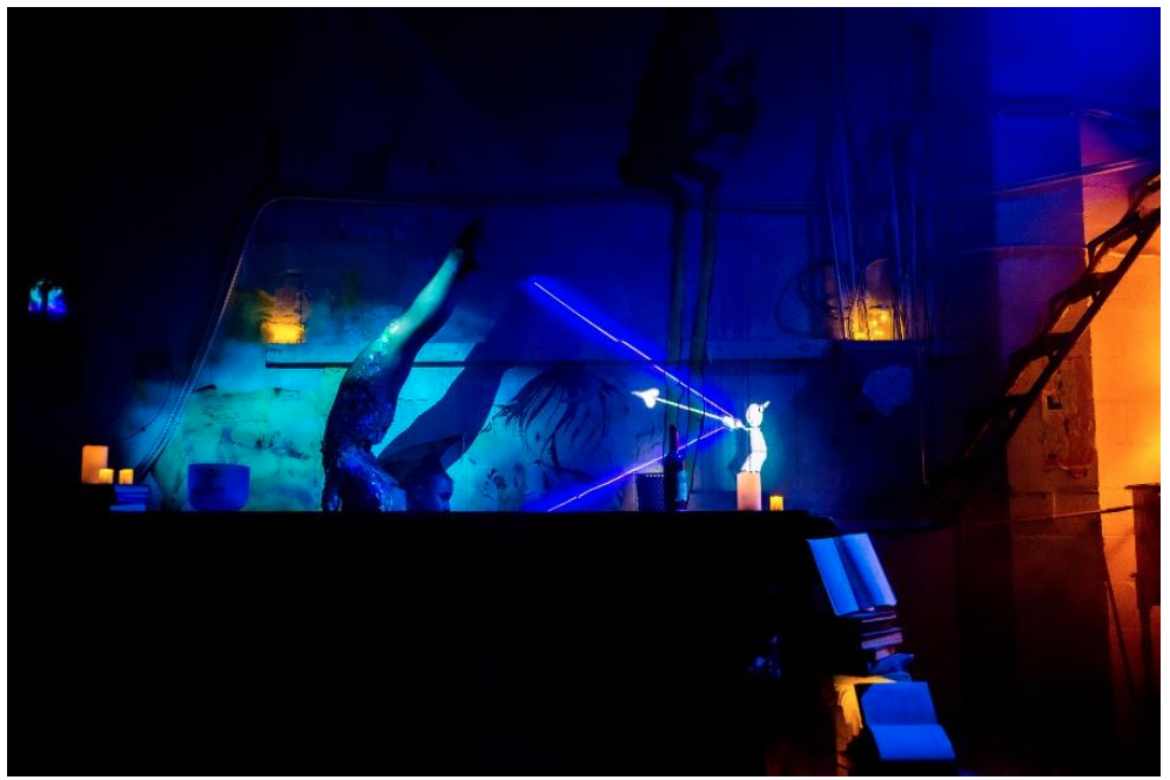 “PARTICLE INK: SPEED OF DARK” OFFERS PRIVATE VIEWINGS, SPACE FOR CORPORATE EVENTS