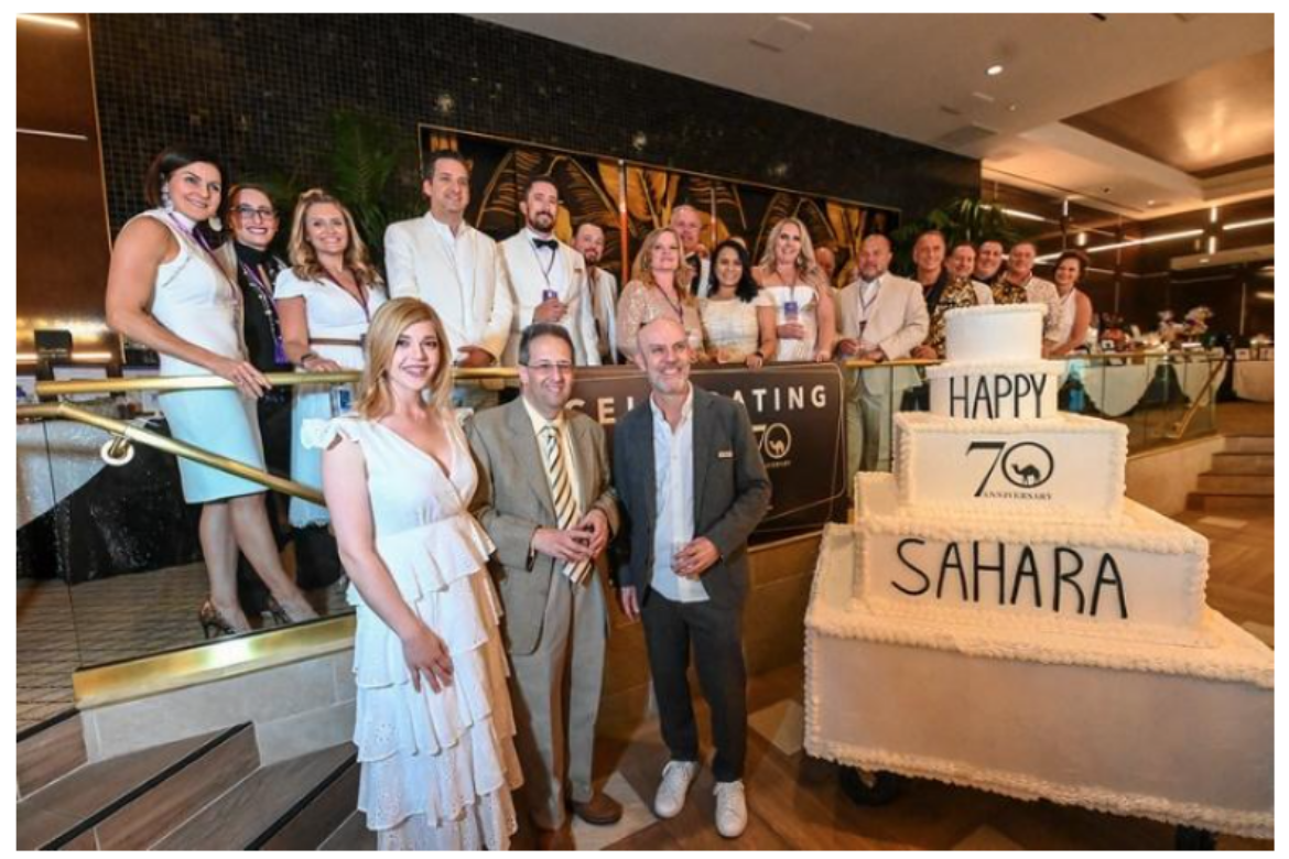 SAHARA LAS VEGAS CELEBRATES 70-YEAR ANNIVERSARY