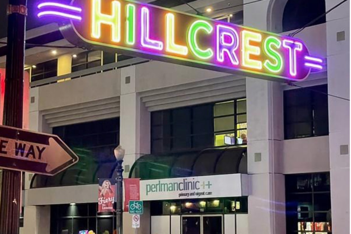YESCO ILLUMINATES HISTORIC HILLCREST SIGN FOR MARDI GRAS