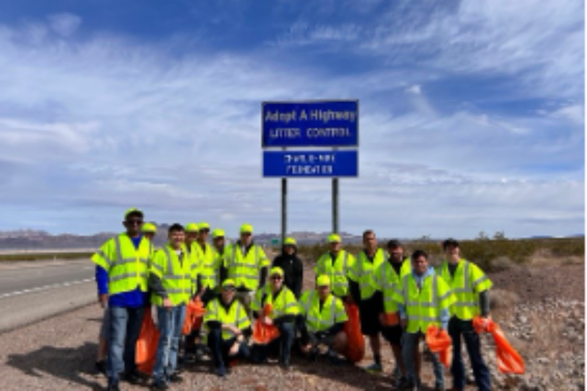 CHARLIE-MIKE FOUNDATION ADOPT-A-HIGHWAY CLEANUP VOLUNTEER EVENT