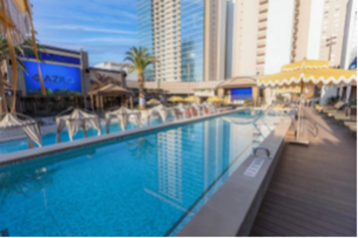NOW OPEN: AZILO ULTRA POOL AT SAHARA LAS VEGAS