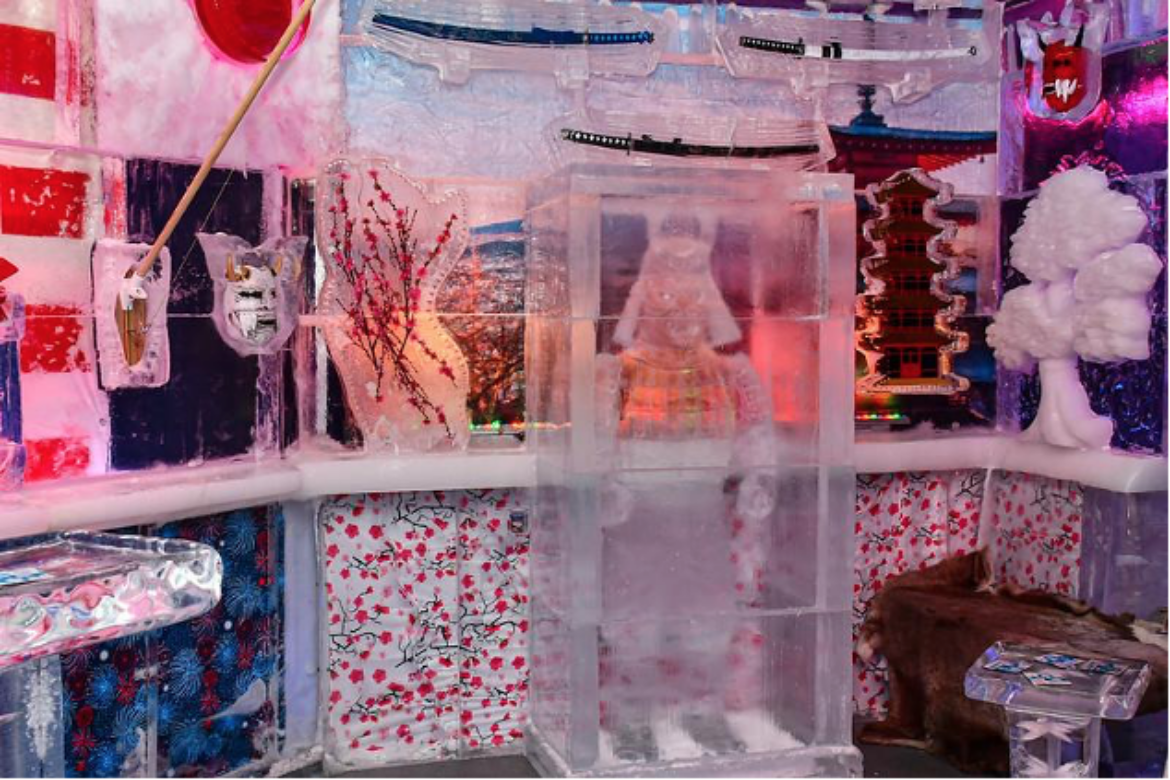 NEW ICE DISPLAYS AT MINUS5º AT MANDALAY BAY, THE VENETIAN RESORT® LAS VEGAS