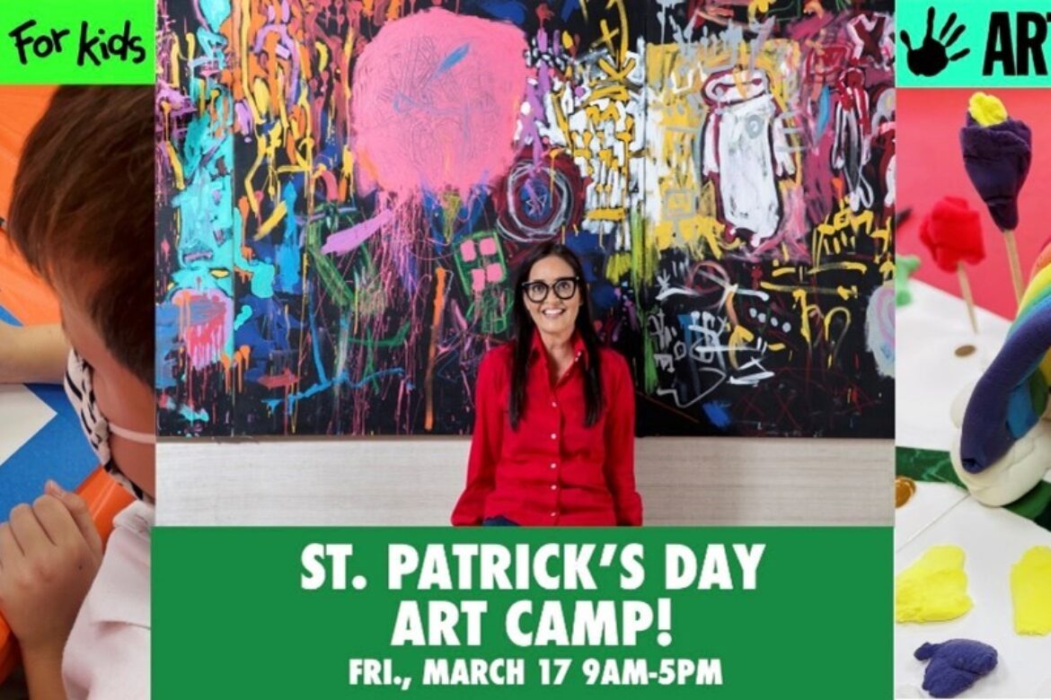 ART CLASSES FOR KIDS ANNOUNCES FULL-DAY ST. PATRICK’S DAY ART CAMP IN LAS VEGAS