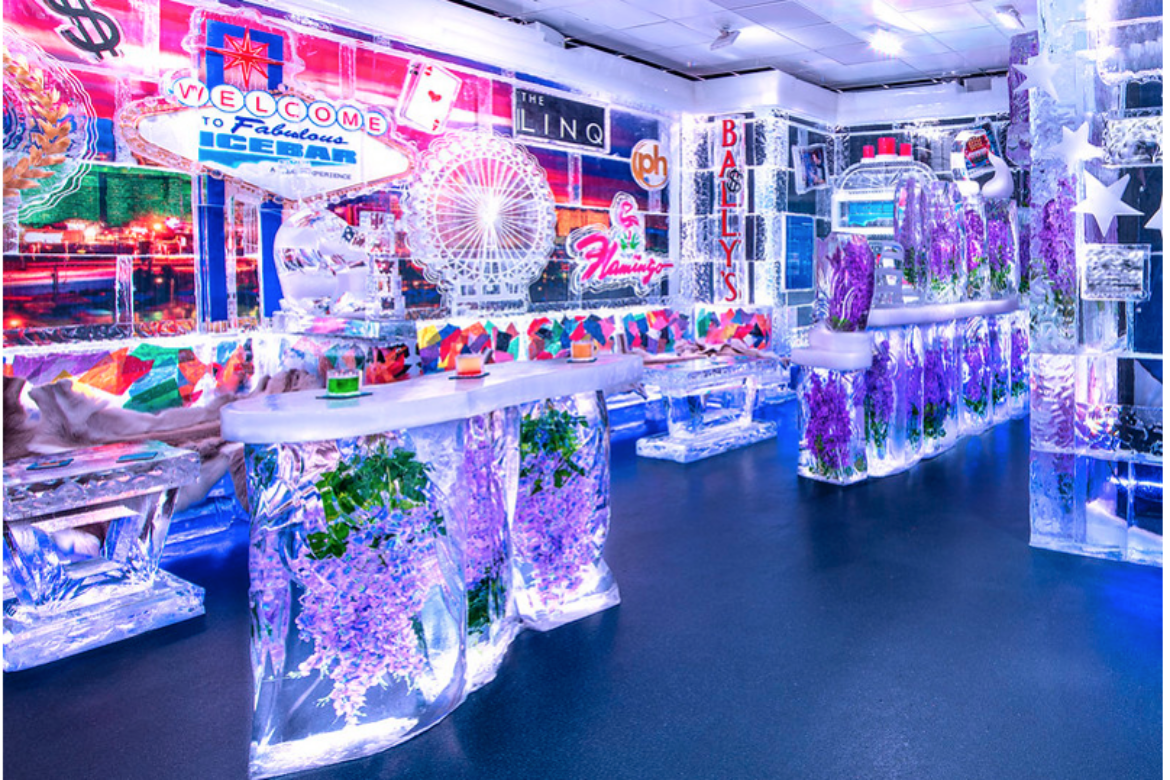 MINUS5º ICEBAR AT THE LINQ PROMENADE ANNOUNCES NEW ICE CONSTRUCTION