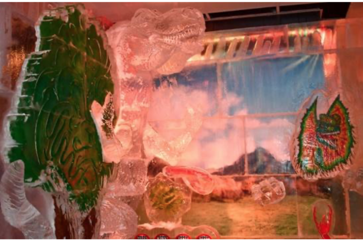 PHOTOS AVAILABLE: NEW ICE DISPLAYS AT MINUS5º ICEBAR  AT THE LINQ PROMENADE