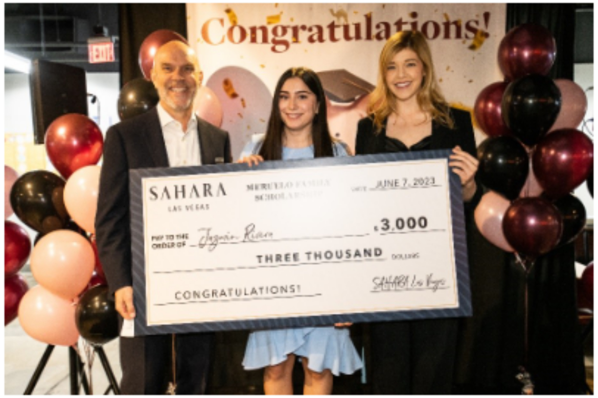 SAHARA LV 2023 MERUELO FAMILY SCHOLARSHIP AWARD PRESENTATION