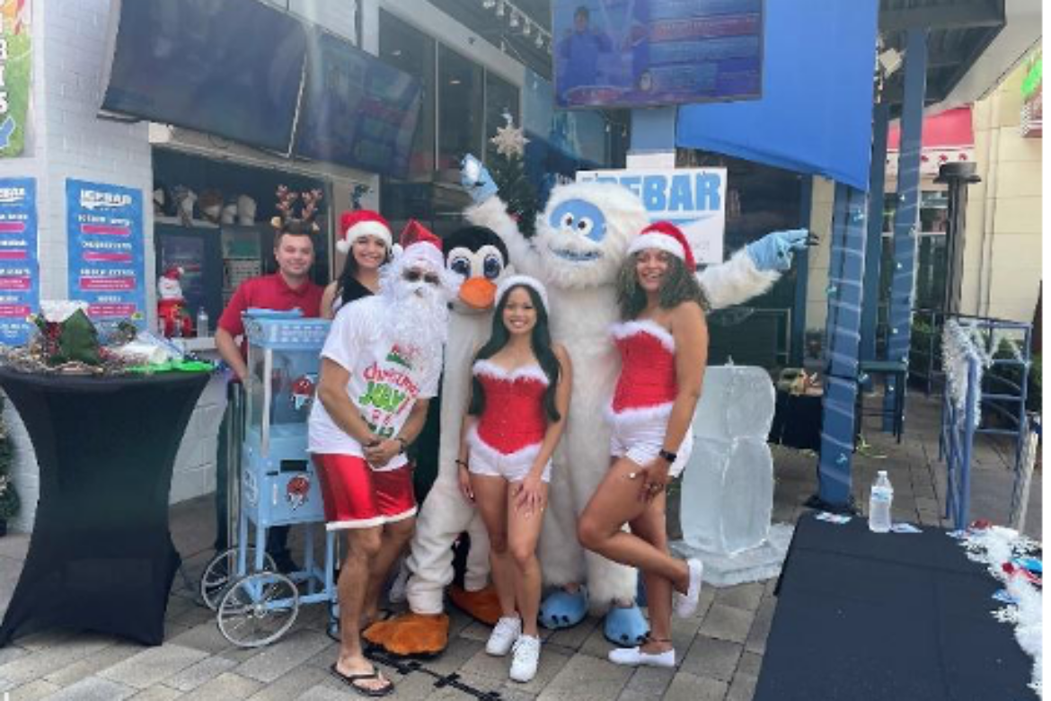 MINUS5º ICEBAR AT THE LINQ PROMENADE TO HOST 3rd ANNUAL CHRISTMAS IN JULY