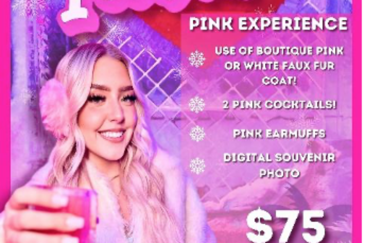 MINUS5º ICEBAR ANNOUNCES LIMITED-TIME PINK EXPERIENCE
