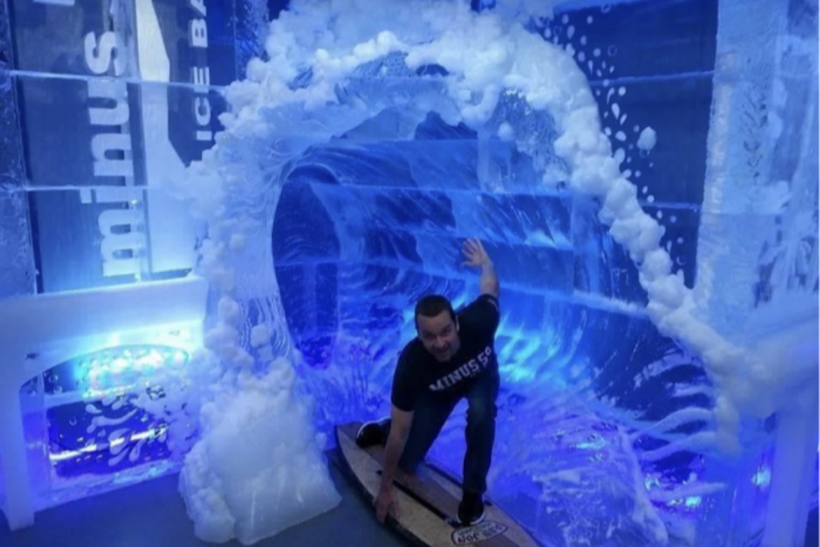 MINUS5º ICEBAR AT MANDALAY BAY ANNOUNCES NEW ICE CONSTRUCTION