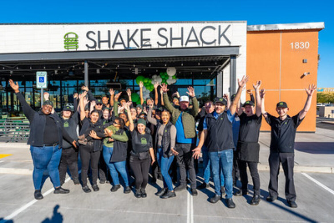 SHAKE SHACK OPENS FIRST DRIVE-THRU LOCATION IN SOUTHERN NEVADA