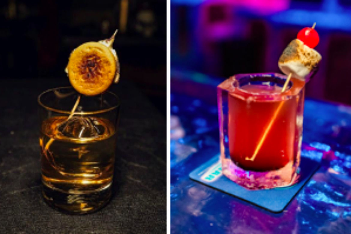 1923 PROHIBITION BAR, MINUS5º ICEBAR LAUNCH HOLIDAY-THEMED TOASTED MARSHMALLOW COCKTAILS