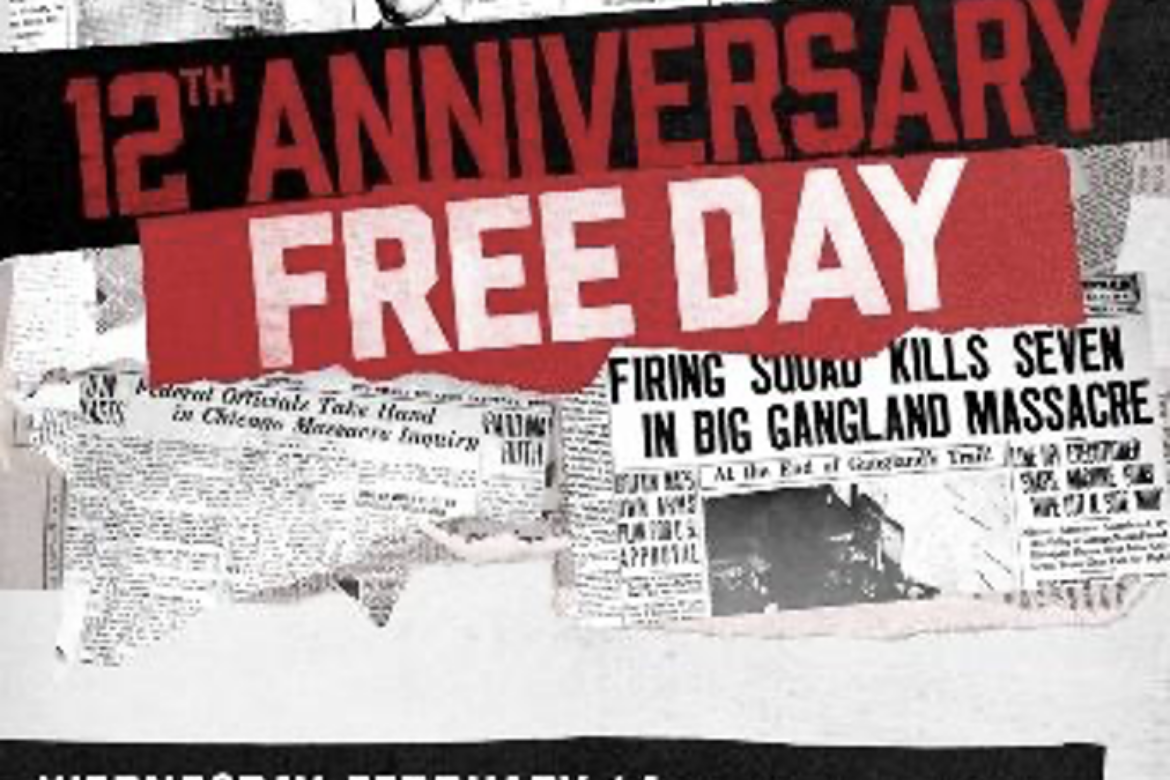 THE MOB MUSEUM ANNOUNCES FREE ANNIVERSARY DAY, BLACK HISTORY MONTH PROGRAM IN FEBRUARY