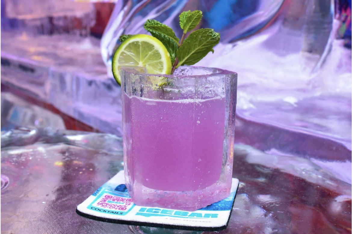 MINUS5º ICEBAR ADDS PURPLE HAZE COCKTAIL TO FRESH AND COOL BAR PROGRAM