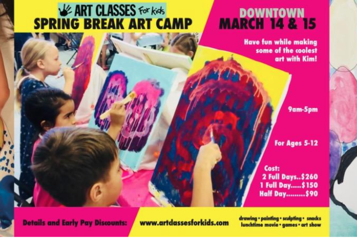 ART CLASSES FOR KIDS ANNOUNCES SPRING BREAK ART CAMP IN LAS VEGAS