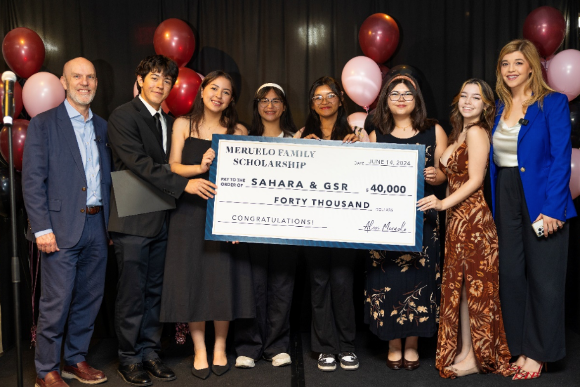 SAHARA Las Vegas Hosts 2024 Meruelo Family  Scholarship Awards Presentation