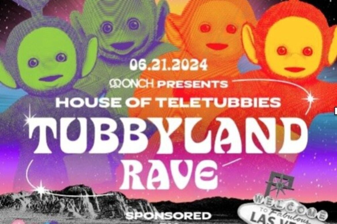AREA15 Announces “House of Teletubbies: Tubbyland Rave” – A Nostalgic Nightlife Experience, Friday, June 21