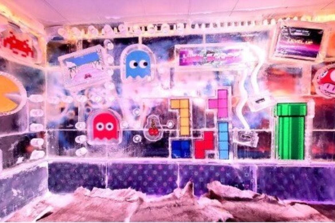 Minus5º Icebar Unveils Vibrant New Ice Displays At  Mandalay Bay