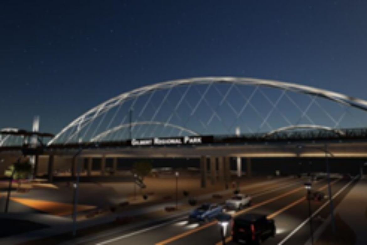 YESCO To Begin Work On Landmark Ocotillo Bridge in Gilbert, Arizona