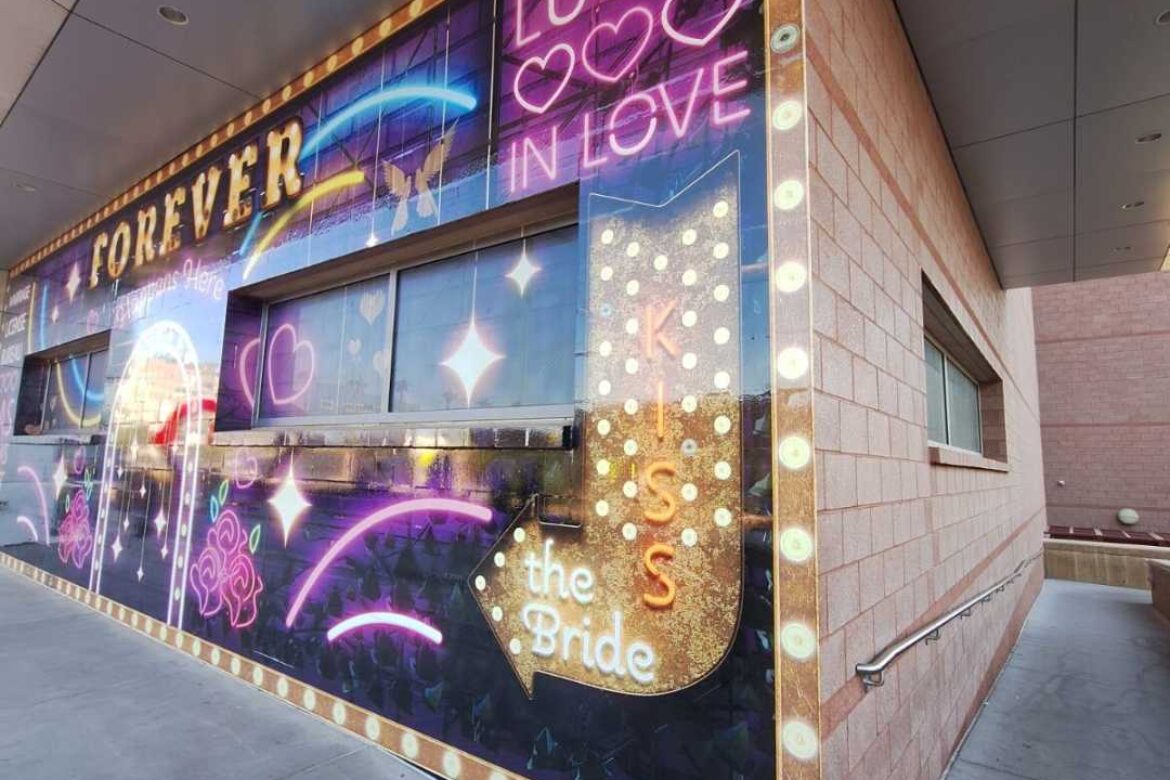 Wedding Capital Of The World™ Unveils New Mural  At Marriage License Bureau