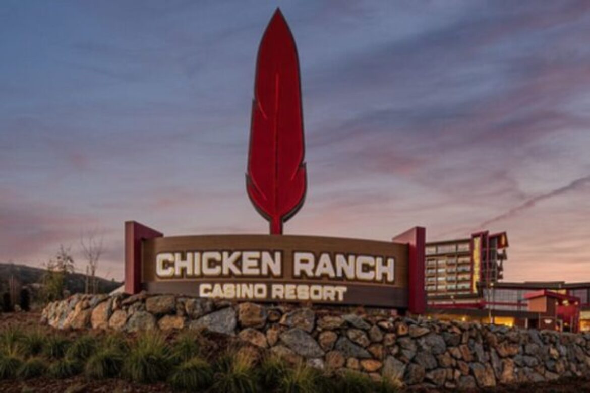 YESCO Completes Interior, Exterior Signage For Chicken Ranch Casino Resort in Jamestown, California