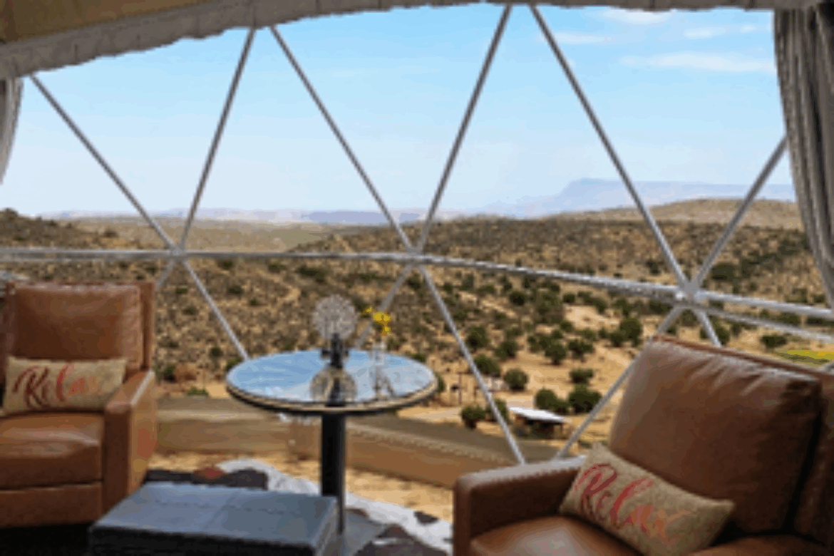 Grand Canyon Glamping Resort Unveils Last Chance Restaurant And Saloon, Stargazing Domes