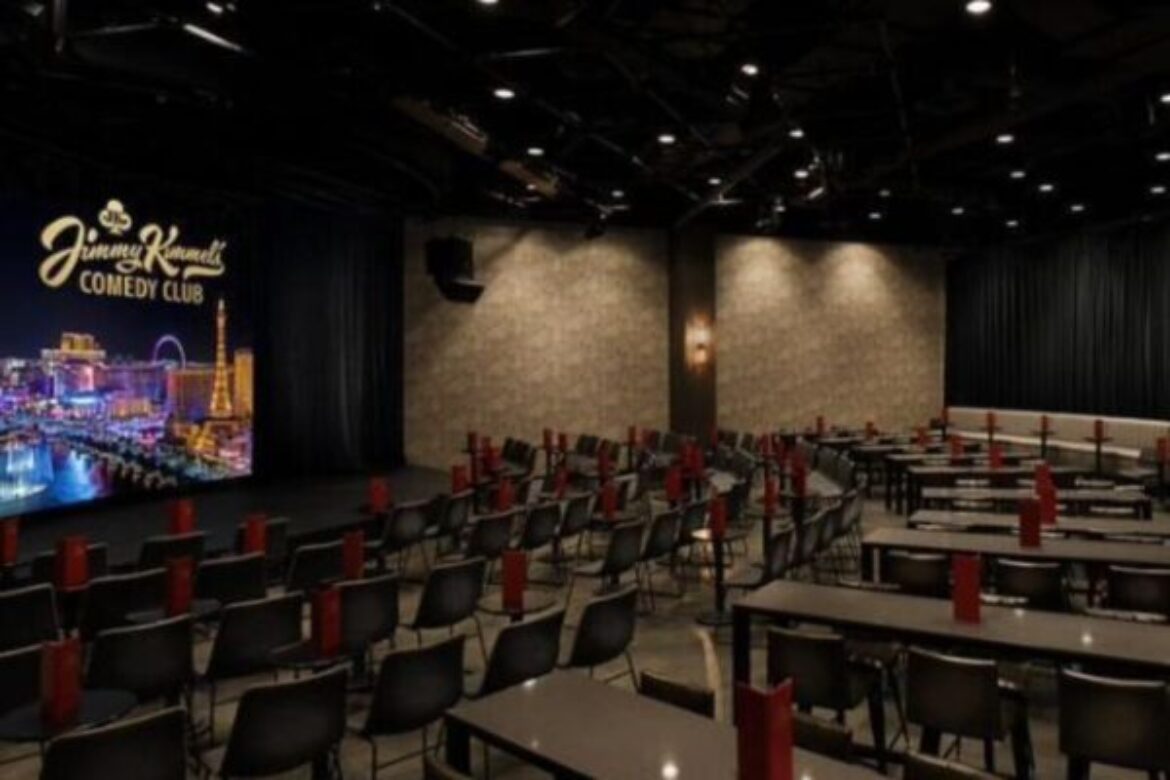 Jimmy Kimmel’s Comedy Club Offers Versatile Venue For Private, Corporate Events On Las Vegas Strip