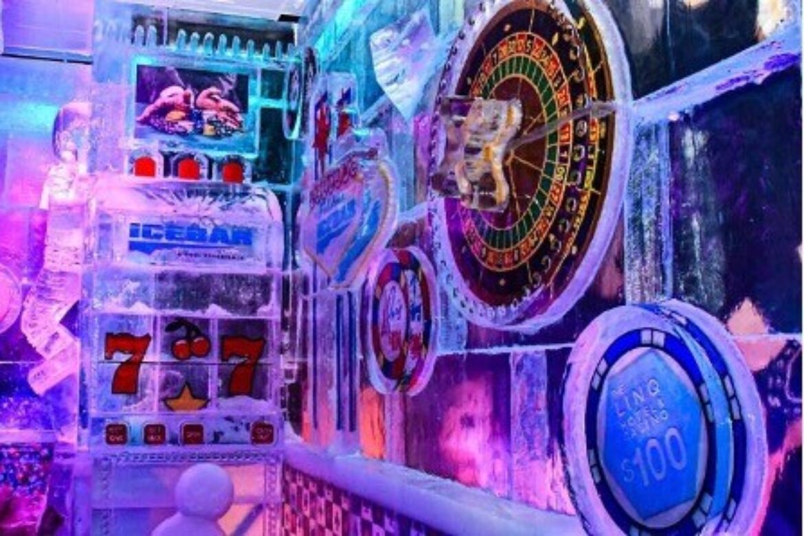 Minus5º Icebar Unveils Exhilarating New Ice Sculptures At The LINQ Promenade