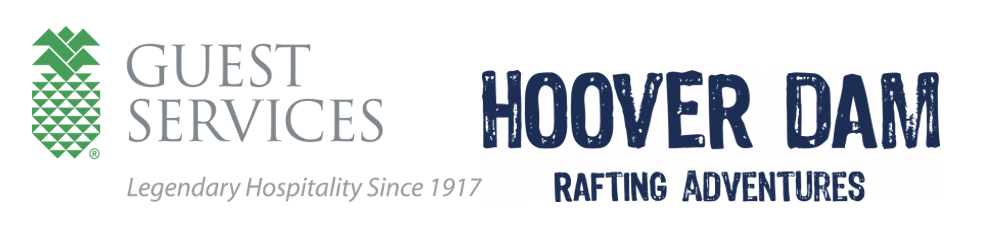 Guest Services And Hoover Dam Rafting Adventures Logos