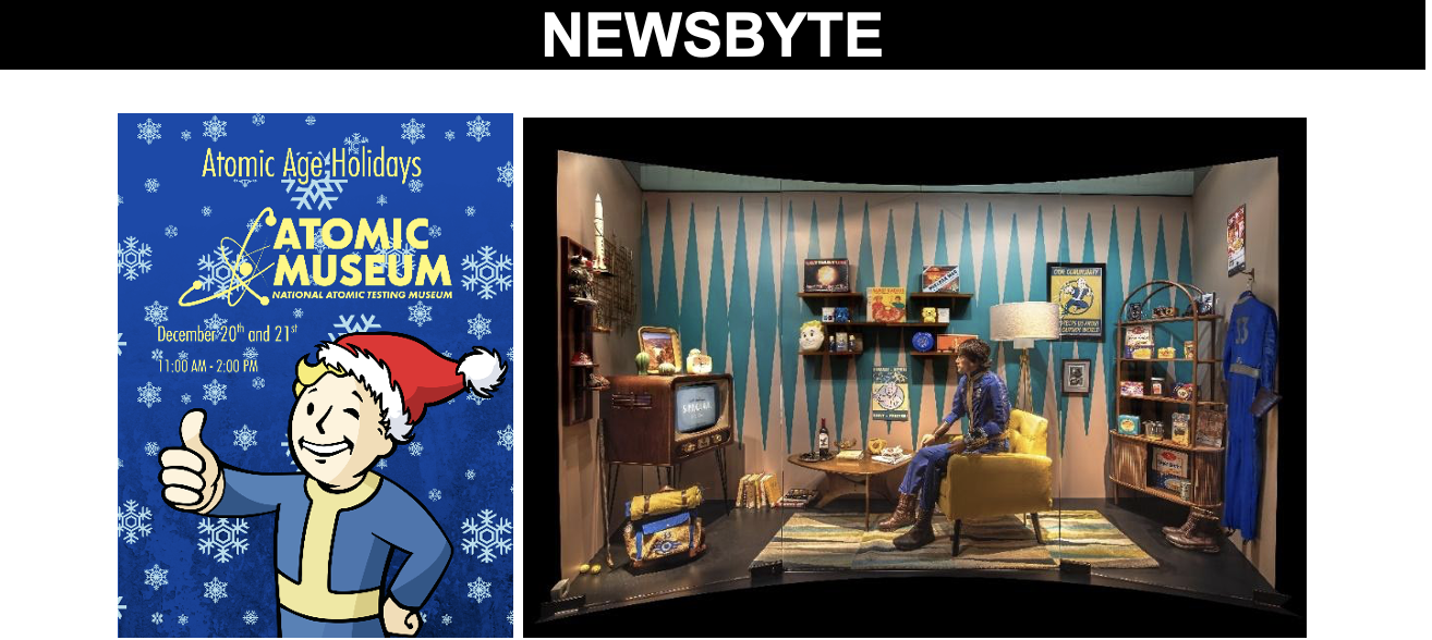 Atomic Museum Holiday Promotion, Vintage Living Room Exhibit Atomic Museum Holiday Promotion, Vintage Living Room Exhibit