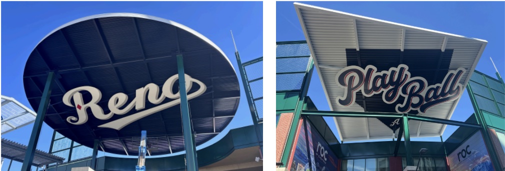 Reno And Play Ball Venue Signage Exterior