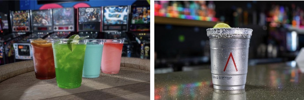 Colorful Cocktails At F1 Arcade Las Vegas Colorful Cocktails At F1 Arcade Las Vegas