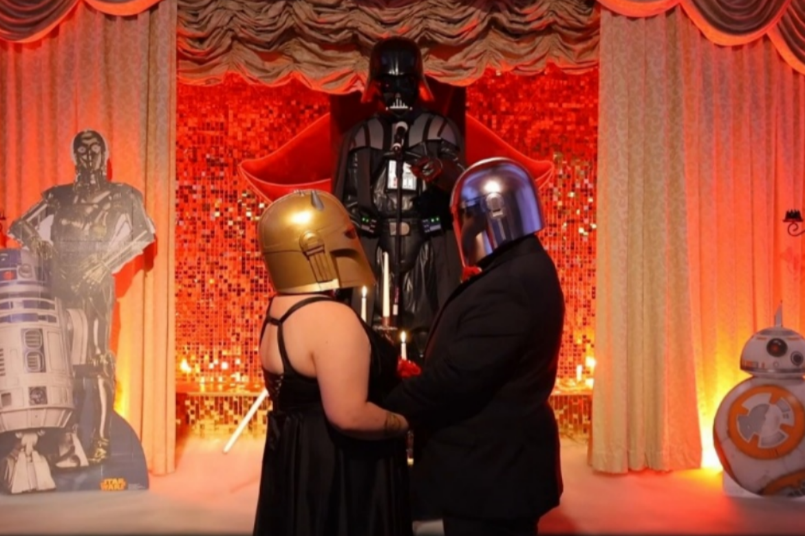 Las Vegas Turns “May The Fourth Be With You” Into A Destination Wedding Phenomenon