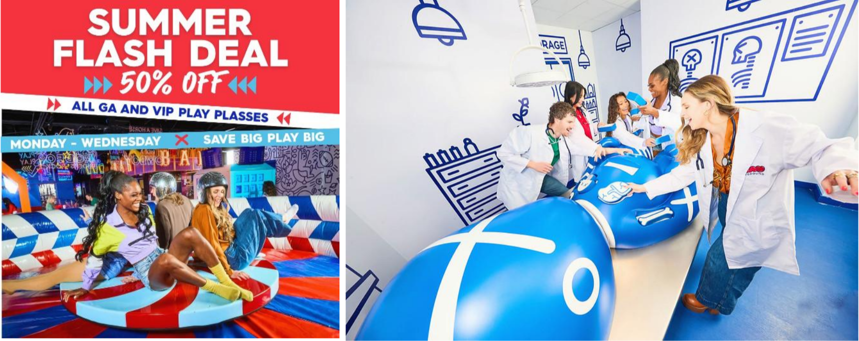 Summer Flash Deal Promotion At Play Playground Nashville